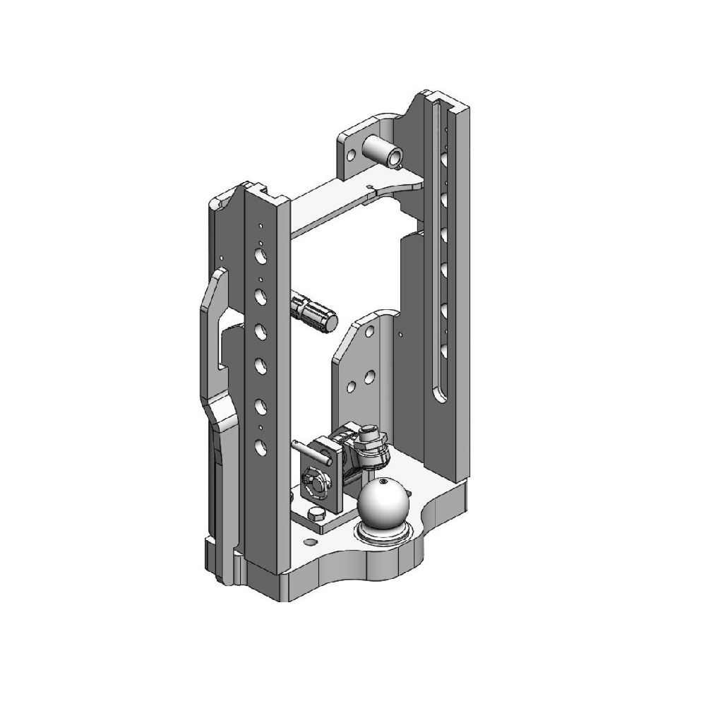 Korpus długi z kulą K80 Massey Ferguson, Valtra - 00.126.80.1-A11