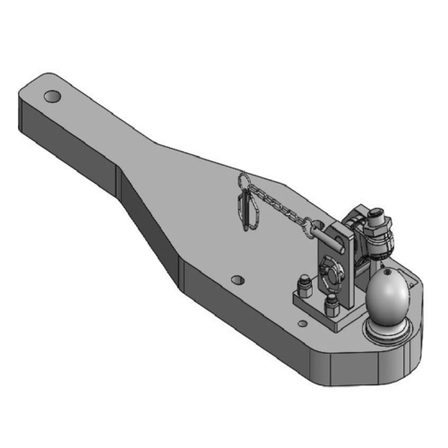 Płyta nośna kulowa K80  Massey Ferguson, Valtra - 00.960.308.0-A11