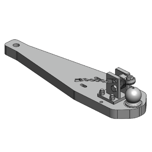 Płyta nośna kulowa K80 Case, New Holland, Steyr - 00.960.597.4-A02