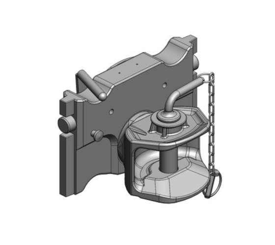 Standard z płytą adaptacyjną - 03.3205.02-A02  rozstaw Sauermann 320/30/20