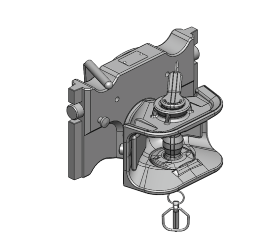 kopia Standard z płytą adaptacyjną - 03.3205.06-A02  rozstaw Sauermann 320/30/20