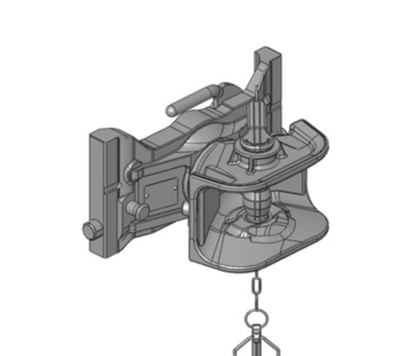 Standard z płytą adaptacyjną - 05.3115.06-A11  rozstaw Fendt 311/22/30