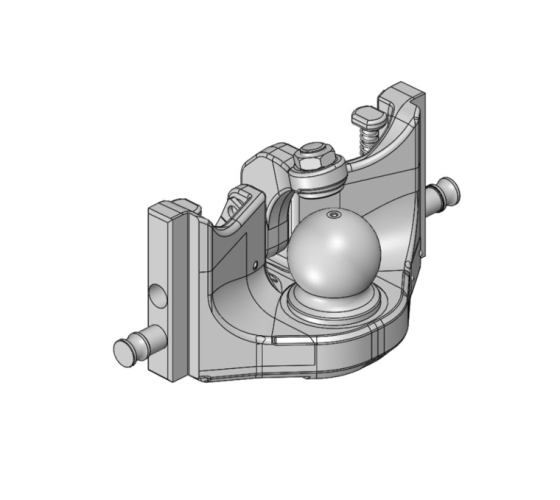 Wkład do korpusu kulowy K80 - 05.6311.51-A11  rozstaw Fendt 311/22/30