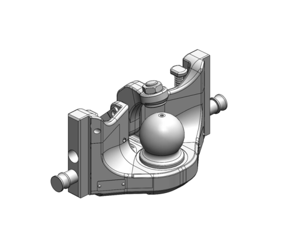 Wkład do korpusu kulowy K80 - 05.6330.51-A02  rozstaw 330/25/32