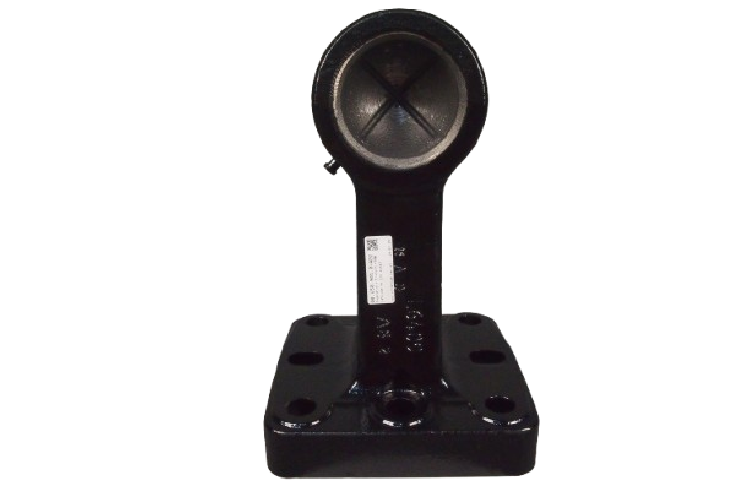 Zaczep flanszowy, kulowy K80, rozstaw  145x145 - 00.650.901.0-A02