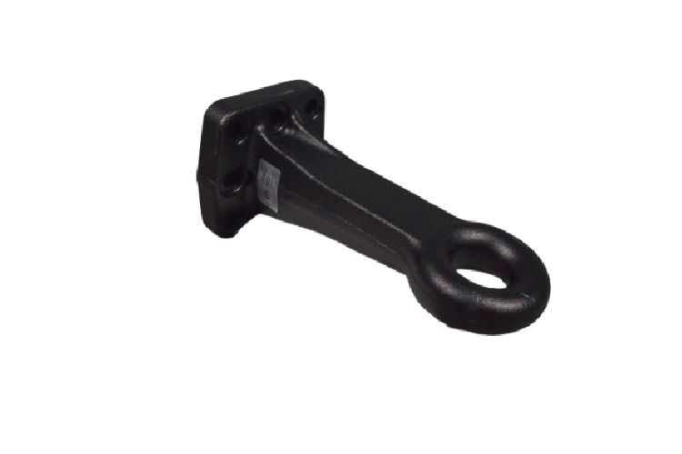 Zaczep flanszowy, oczkowy fi50mm, rozstaw 110x100 wersja sztywna  - 00.652.42.0-A90