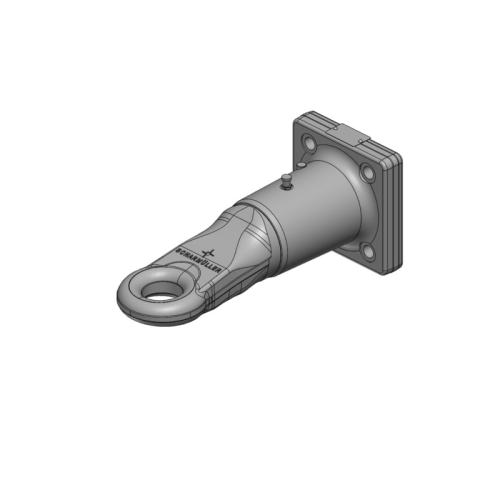 Zaczep flanszowy, oczkowy fi50mm, rozstaw 110x100 wersja obrotowa  - 00.652.48.0-A02