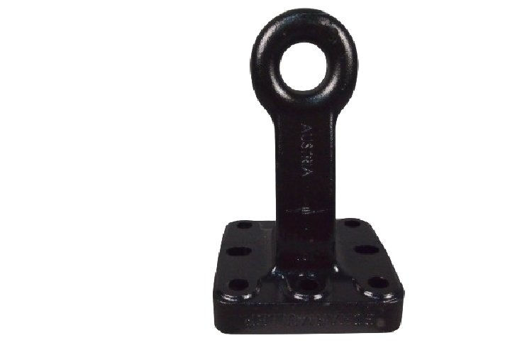 Zaczep flanszowy, oczkowy fi50mm, rozstaw 145x145 wersja sztywna  - 00.654.41.0-A02