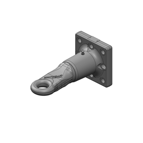 Zaczep flanszowy, oczkowy fi50mm, rozstaw 145x145 wersja obrotowa  - 00.654.48.1-A02