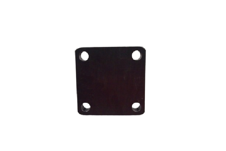 Zaczep flanszowy, oczkowy fi50mm, rozstaw 120x120, wersja sztywna  - 00.664.42.1-A90