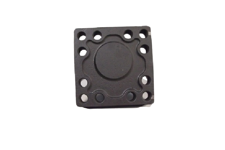 Zaczep flanszowy, oczkowy fi50mm, rozstaw 160x160 wersja sztywna  4t - 00.665.43.1-A02