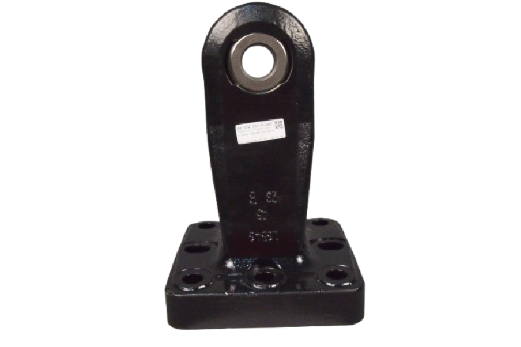 Zaczep flanszowy, oczkowy z łożyskiem kat.2, fi33mm, rozstaw 145x145 - 00.654.151.0-A02
