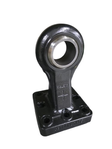 Zaczep flanszowy, oczkowy z łożyskiem kat.5, fi71mm, rozstaw 145x145 - 00.654.181.0-A02