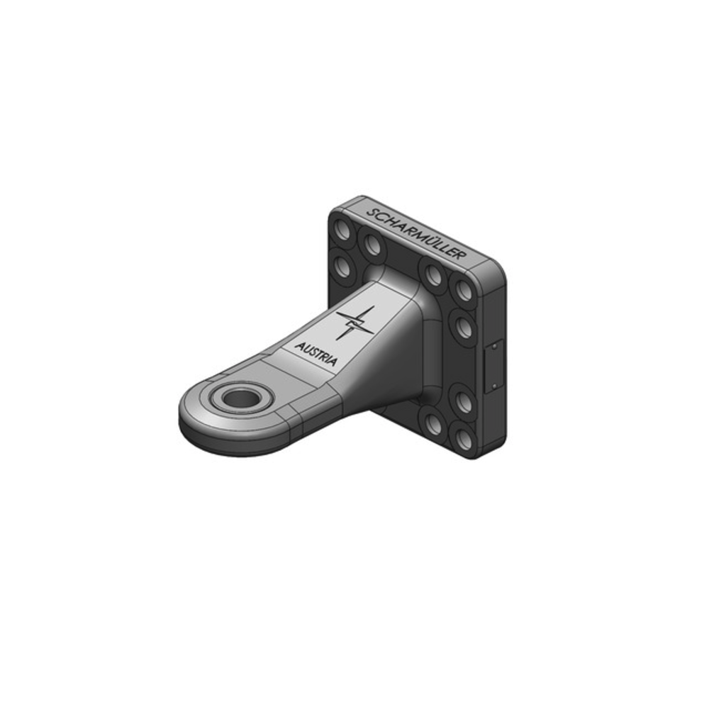 Zaczep flanszowy, oczkowy z łożyskiem kat.2, fi33mm, rozstaw 160x160 Horsch - 00.665.15.0-A02