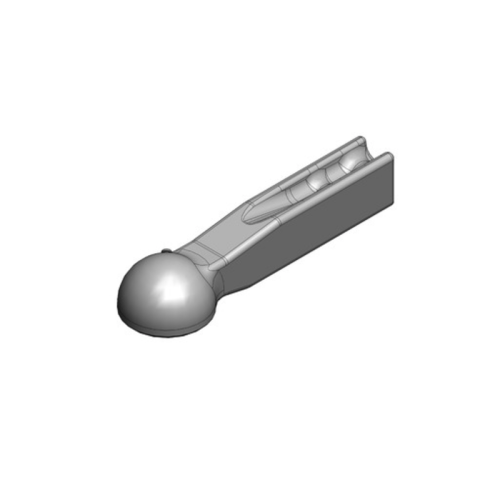 Zaczep kulowy K80 do wspawania - 00.651.91.1-A01